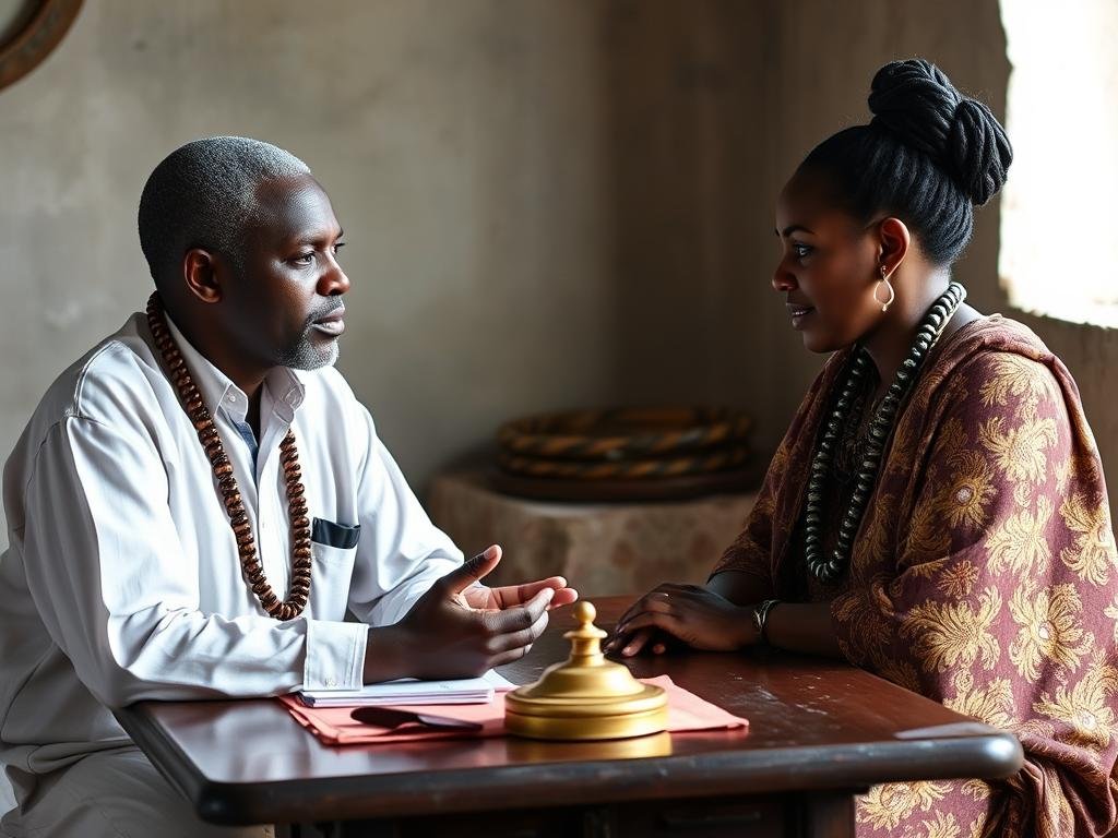 A consultation session with a most effective love spell caster from Africa discussing ethical considerations