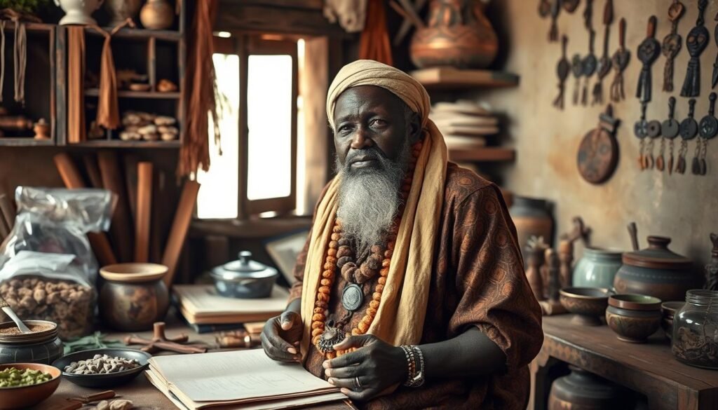A respected Love Spell Caster in Sudan working in their traditional space