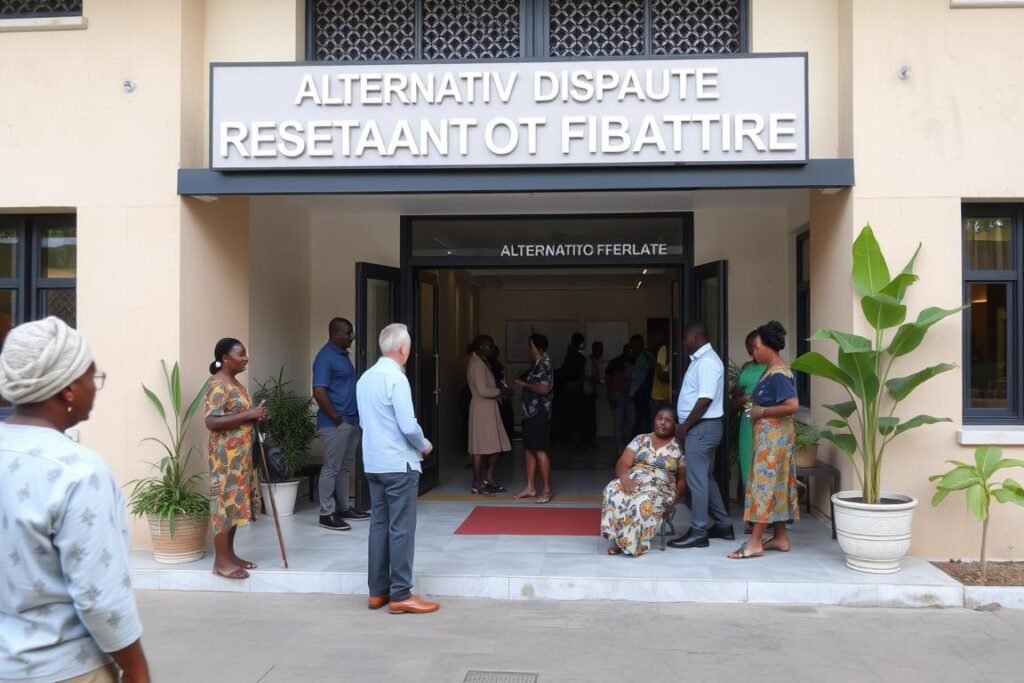 Alternative Dispute Resolution Center in an African city