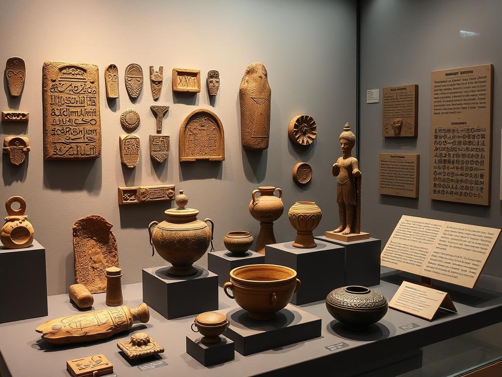 Ancient Sudanese artifacts related to spiritual practices and love spells