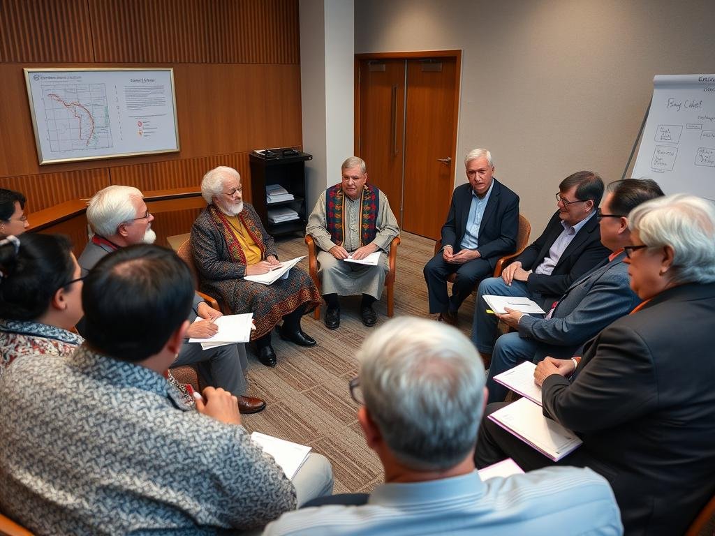 Cross-cultural training workshop on traditional land dispute resolution methods
