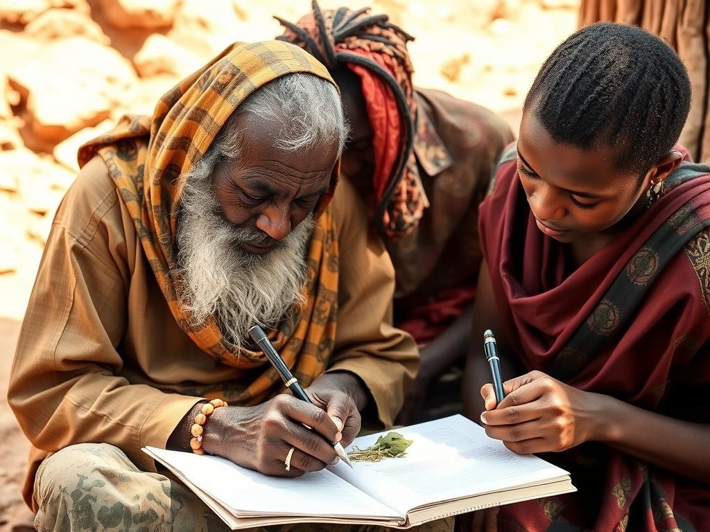 Efforts to document and preserve traditional spell casting knowledge in Sudan