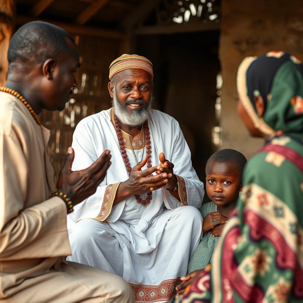 Love Spell Caster in Sudan mediating between family members