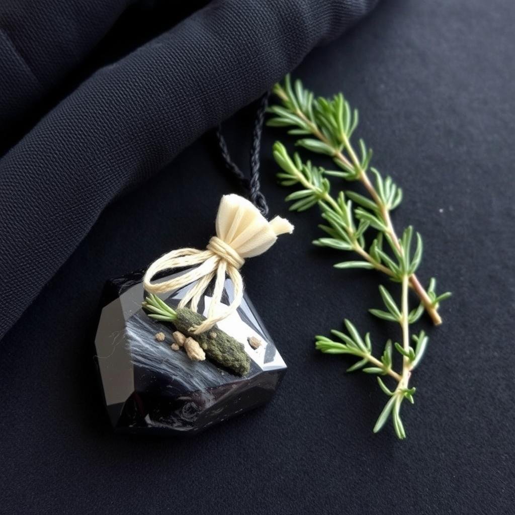 Protective herbs and amulet for Court Cases Solving Spell protection