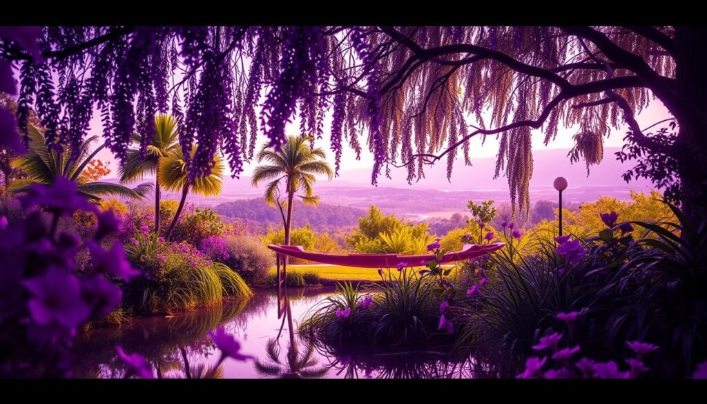 Purple Garden video
