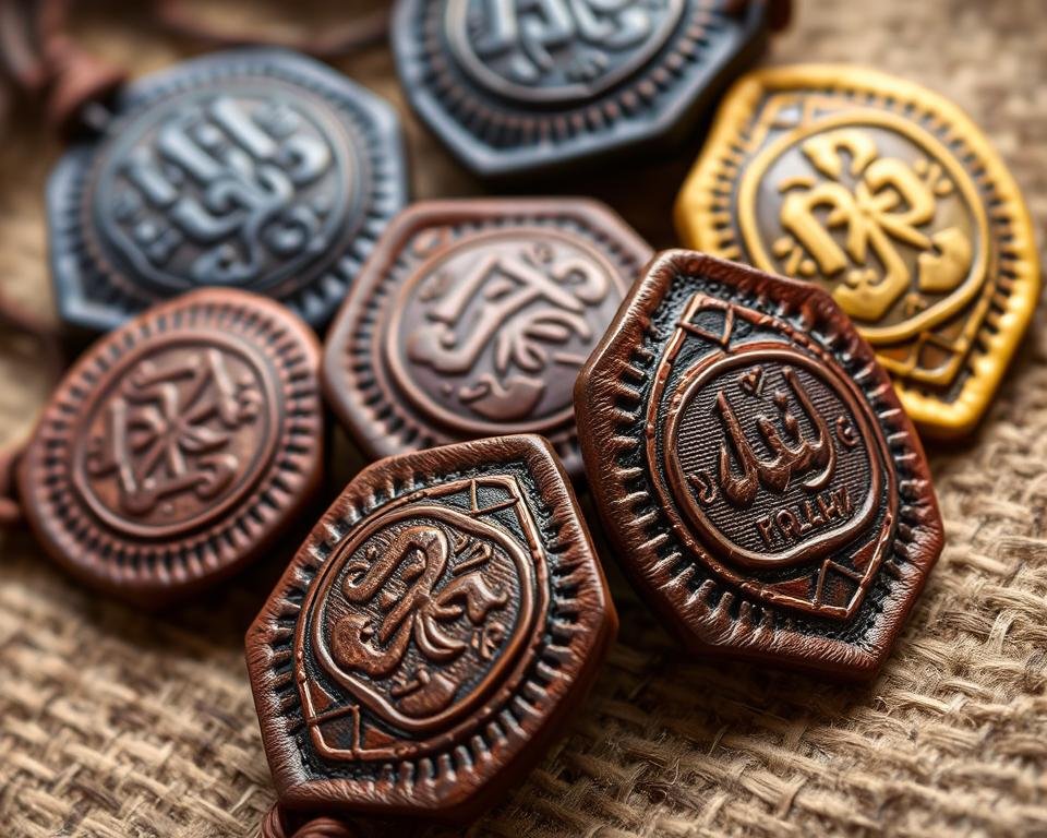 Traditional Sudanese protection amulets used in love spells