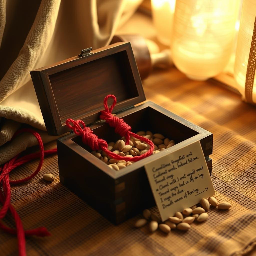 Traditional items used in commitment strengthening rituals in Sudan