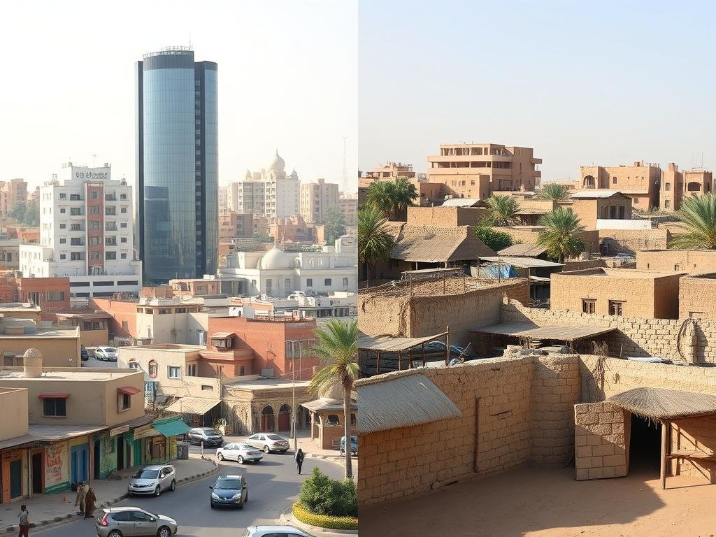 Urbanization in Sudan affecting traditional practices