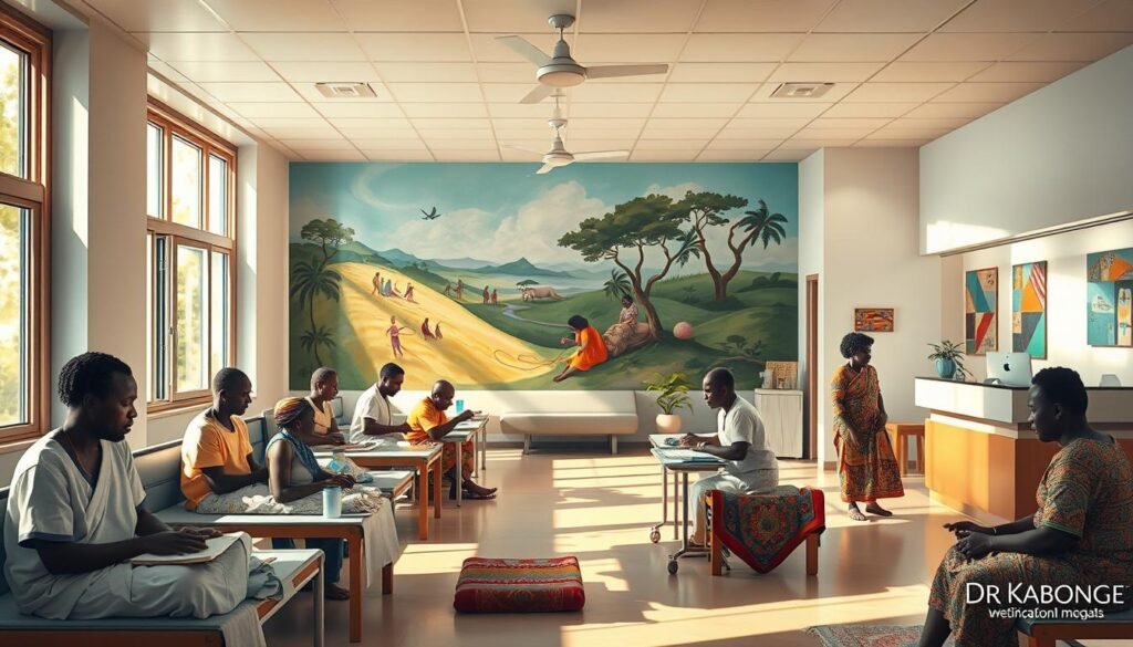 examples healing in hospitals