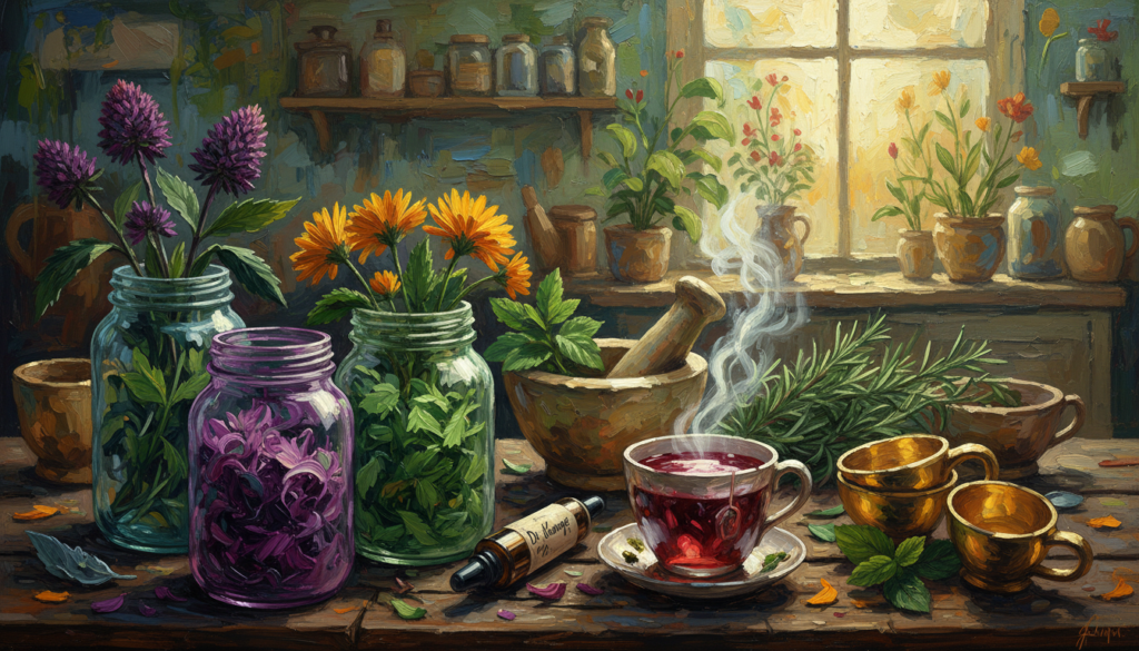 herbal preparation methods teas tinctures topicals