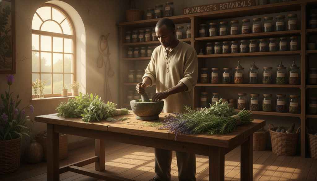 herbs plants preparation