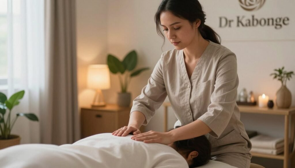 practitioner touch