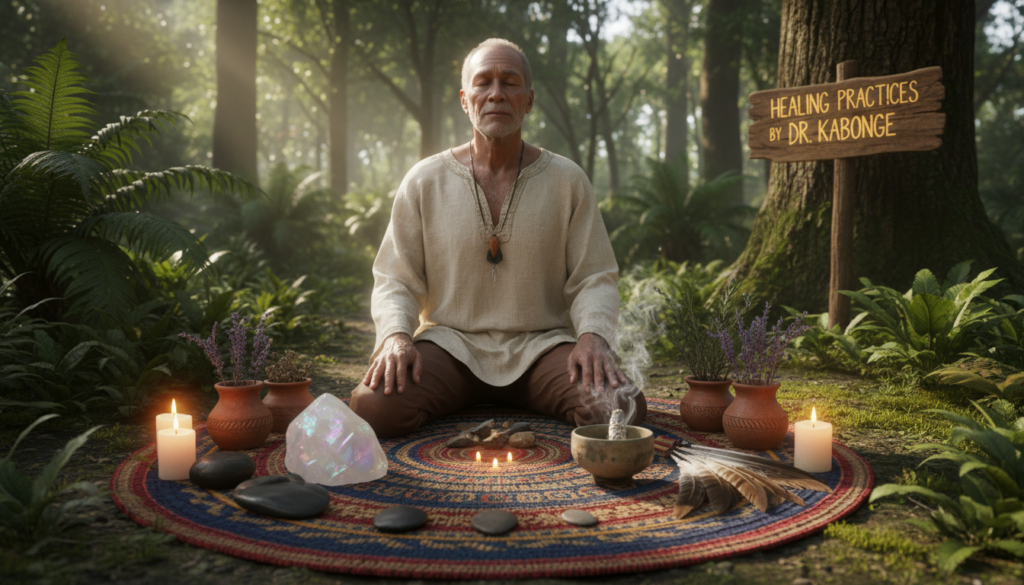 preparation for shamanic session