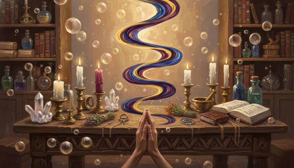 spell casting energy